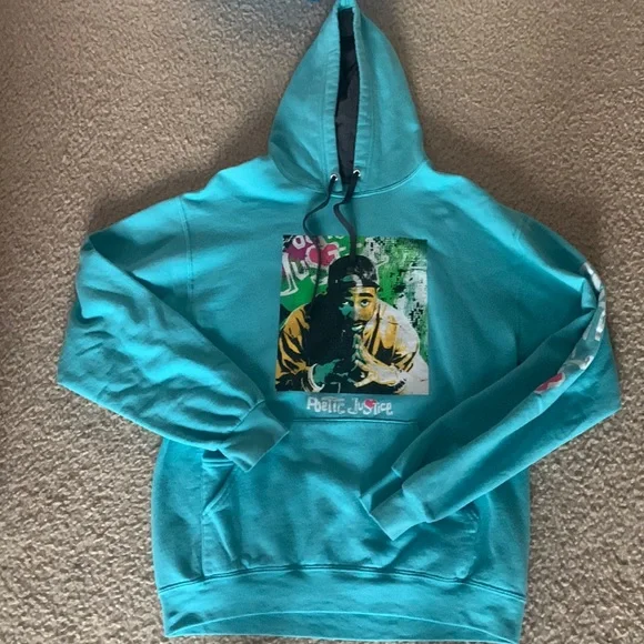 poetic justice Shirts Poetic Justice Tupac Sweatshirt Worn Once Poshmark